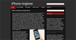 Desktop Screenshot of iphoneringtone.us